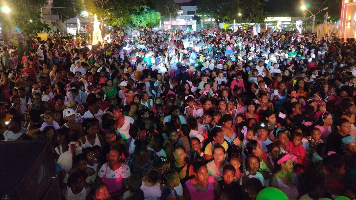 Gran caravana navideña se tomó las calles de María La Baja, Bolívar