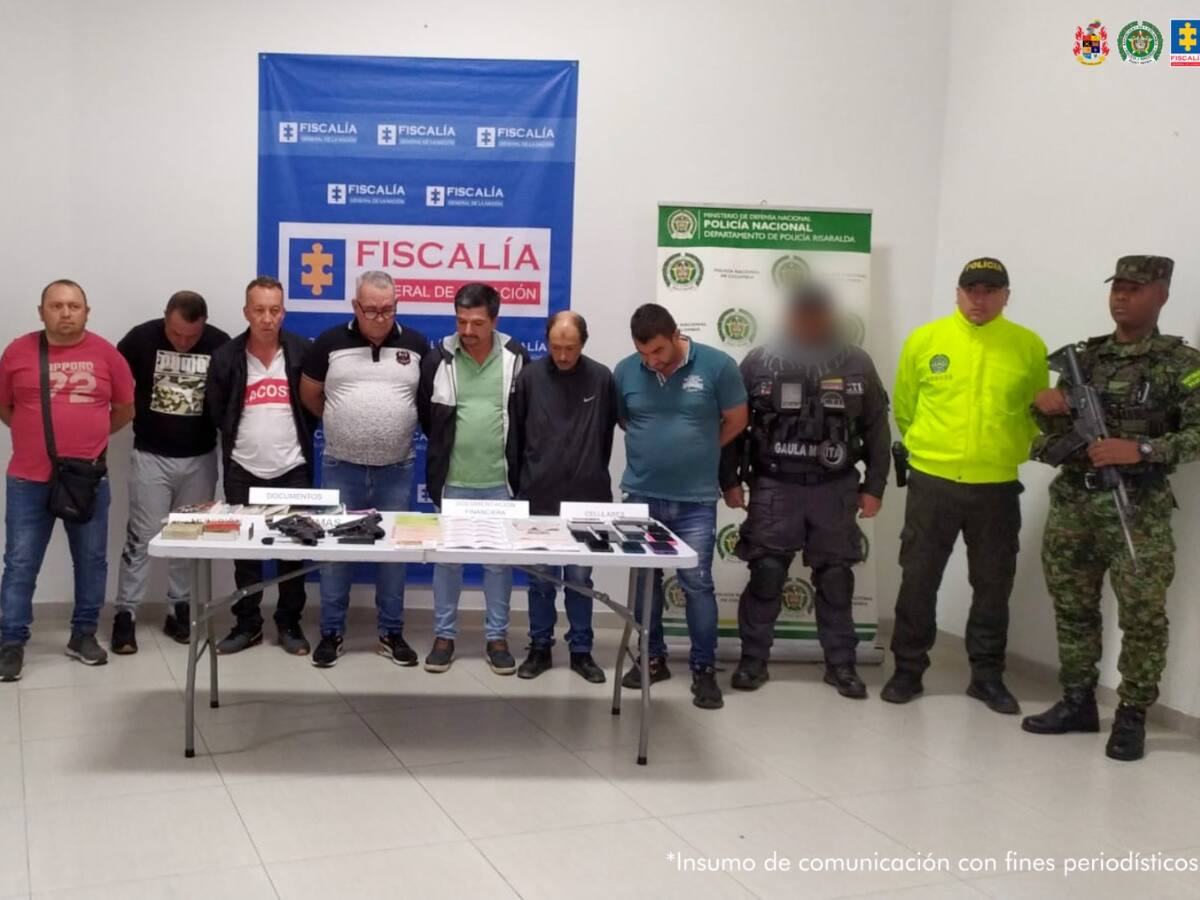 Capturan a los integrantes de una red que estafaba a ganaderos y cafeteros en Risaralda