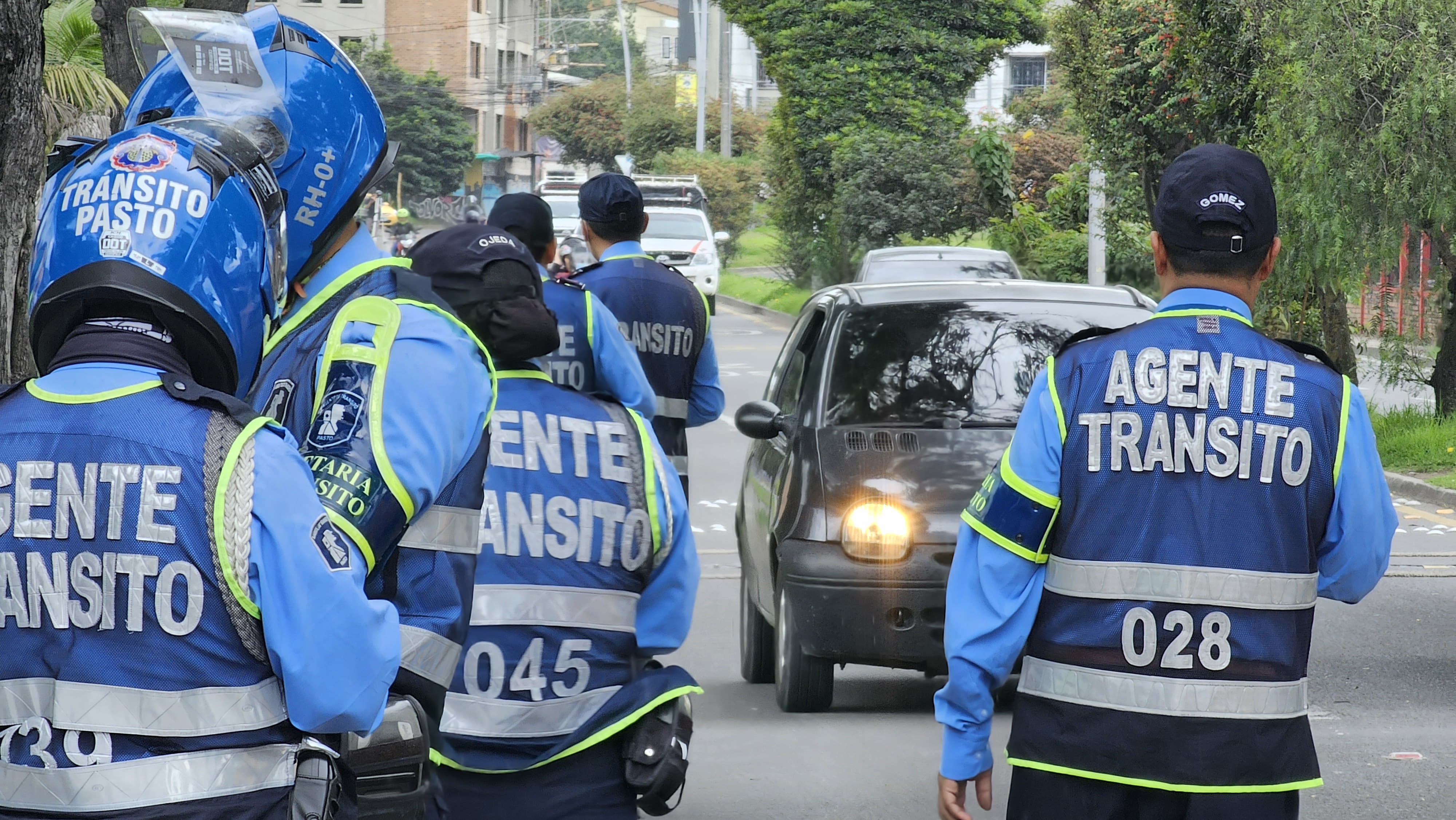 Operativo de tránsito en Pasto | Foto: Caracol Radio Pasto