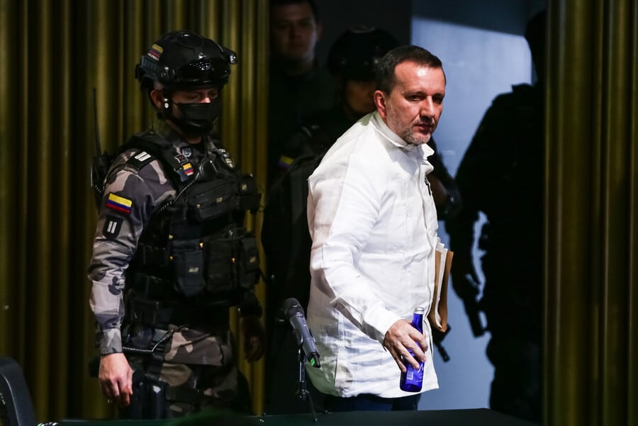 Carlos Mario Jiménez, alias 'Macaco'. Foto: Colprensa - John Paz