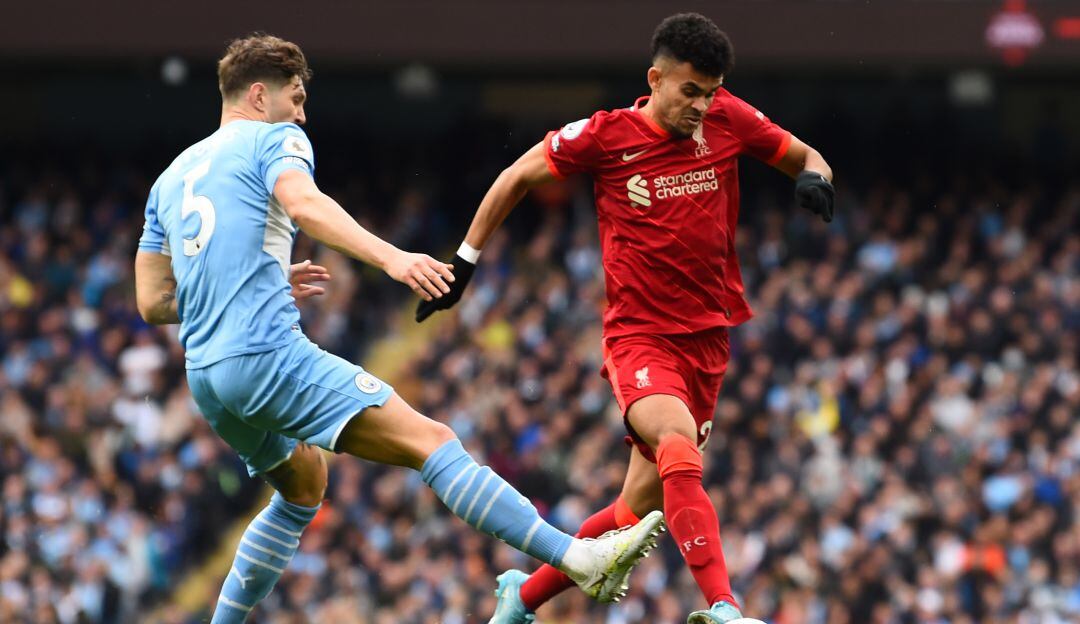 Luis Díaz ingresó al campo de juego a los 70 minutos del partido.