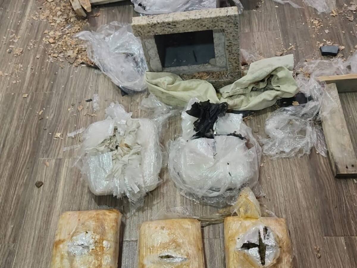 Policía encontró cinco kilos de marihuana en una encomienda en Cartagena