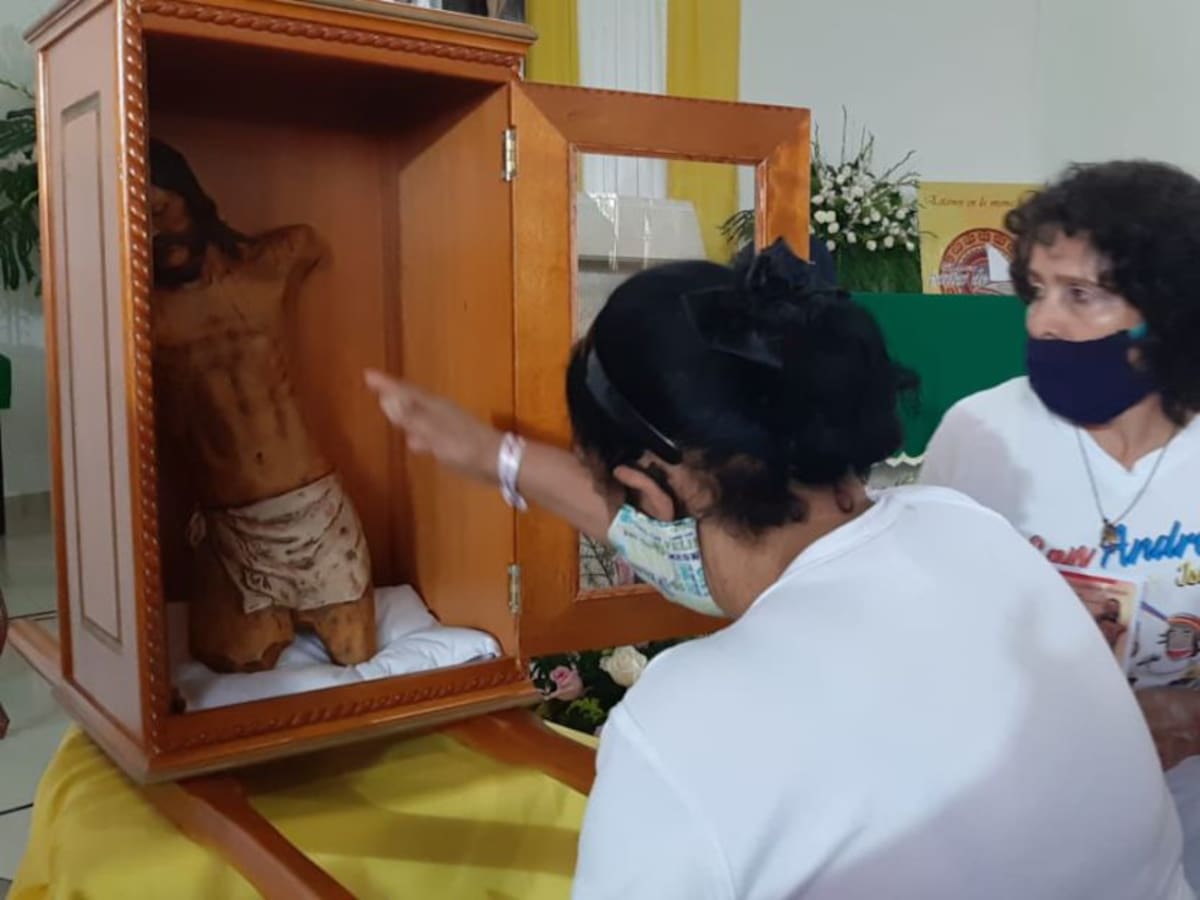 Cristo de Bojayá presente en la Semana por la Paz en Cali