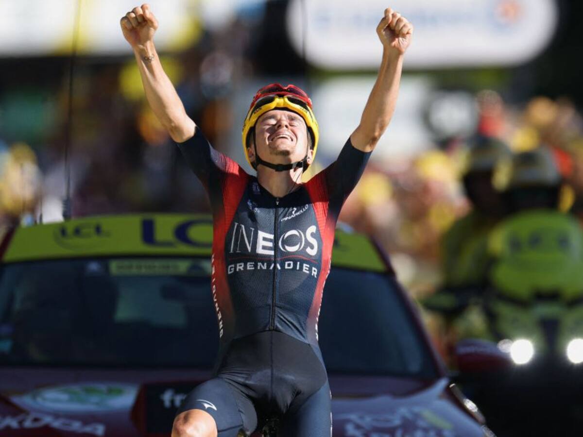 Pidcock ganó el Alpe d'Huez; Vingegaard sigue líder y Nairo cayó un puesto