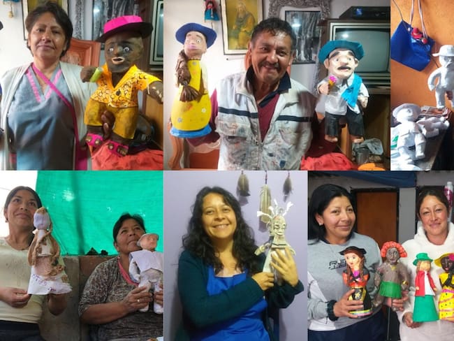 Artesanas le apuestan a un fin de año sin pólvora. | Foro: Juan Loaiza