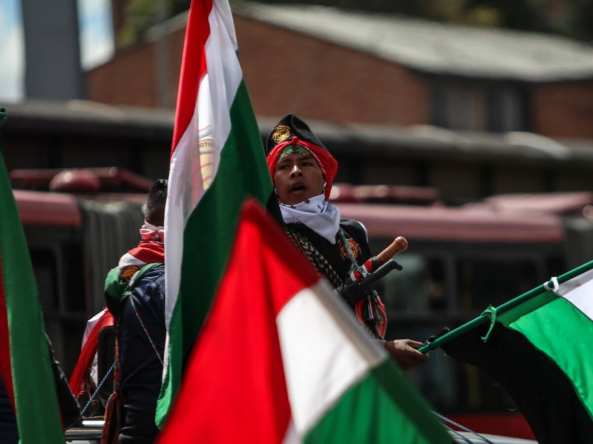 "Desde hoy vamos hacia fuera": Minga confirma movilización hacia Bogotá