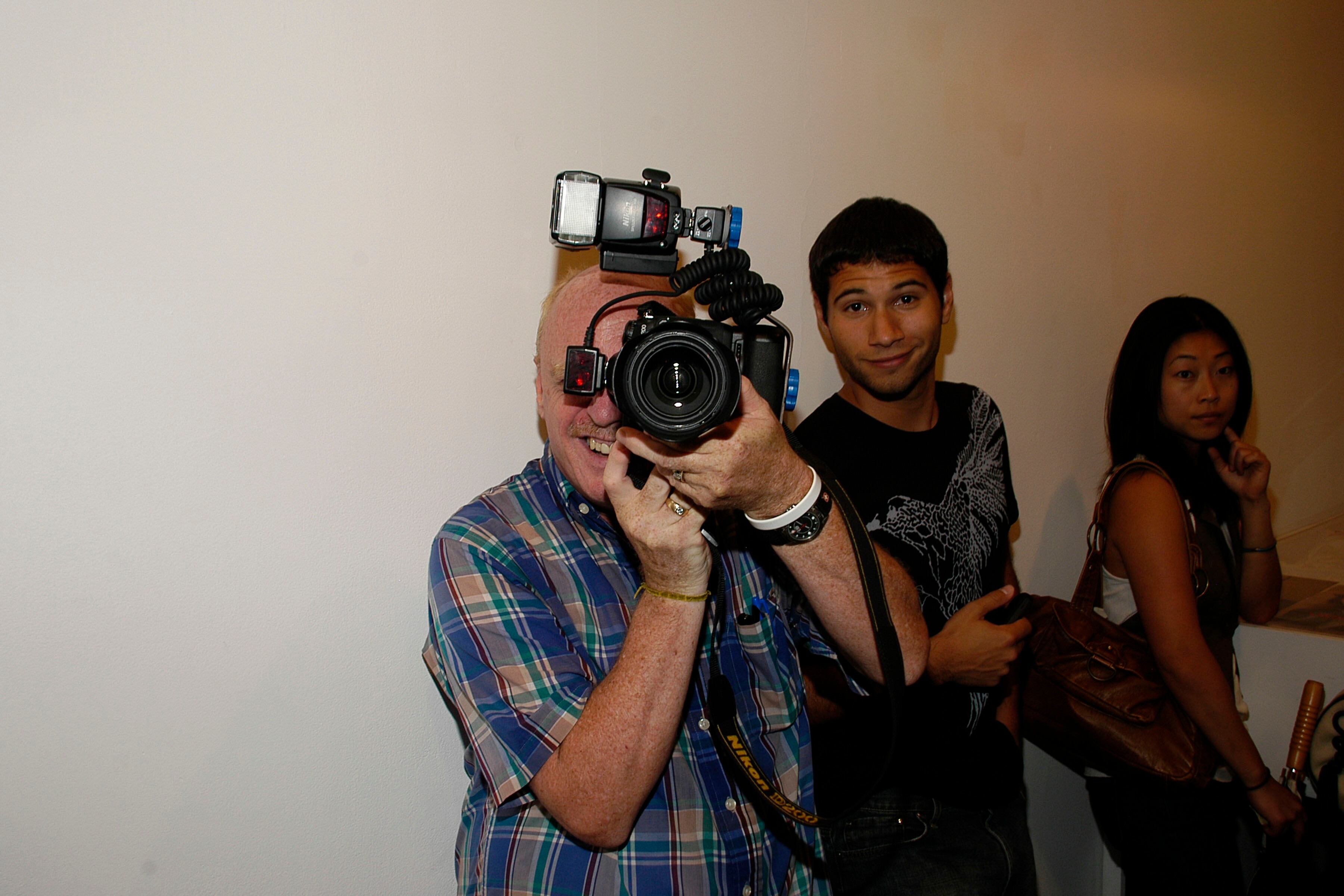 Gary Lee Boas en la apertura del Gavin Brown Gallery, en Nueva York. (Photo by PATRICK MCMULLAN/Patrick McMullan via Getty Images)