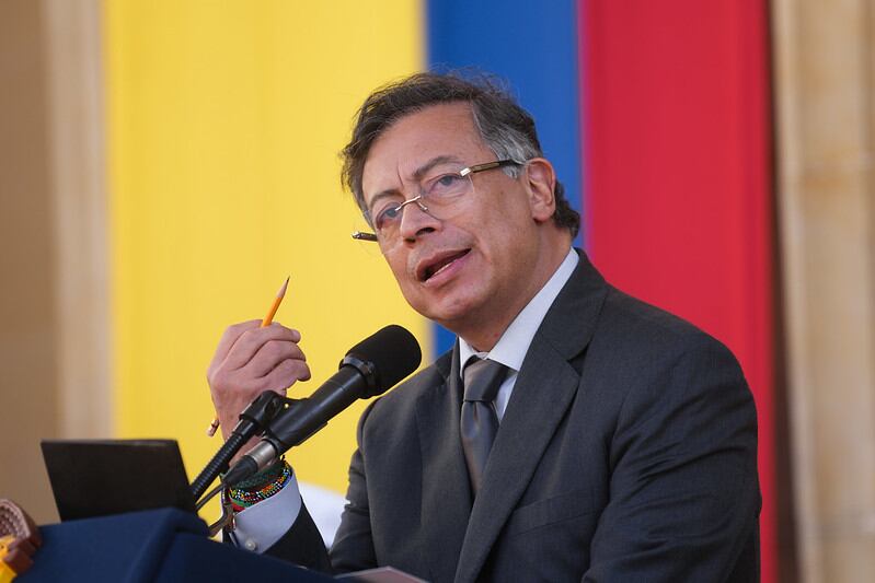 Gustavo Petro. Foto: Presidencia.