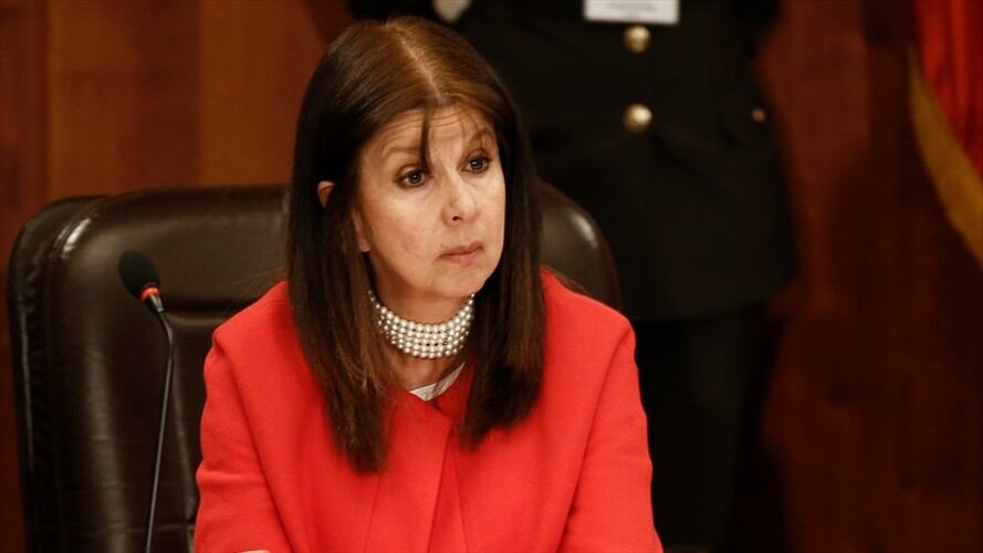 María Victoria Calle Correa, presidenta de la Corte Constitucional. Foto: Colprensa - Juan Páez