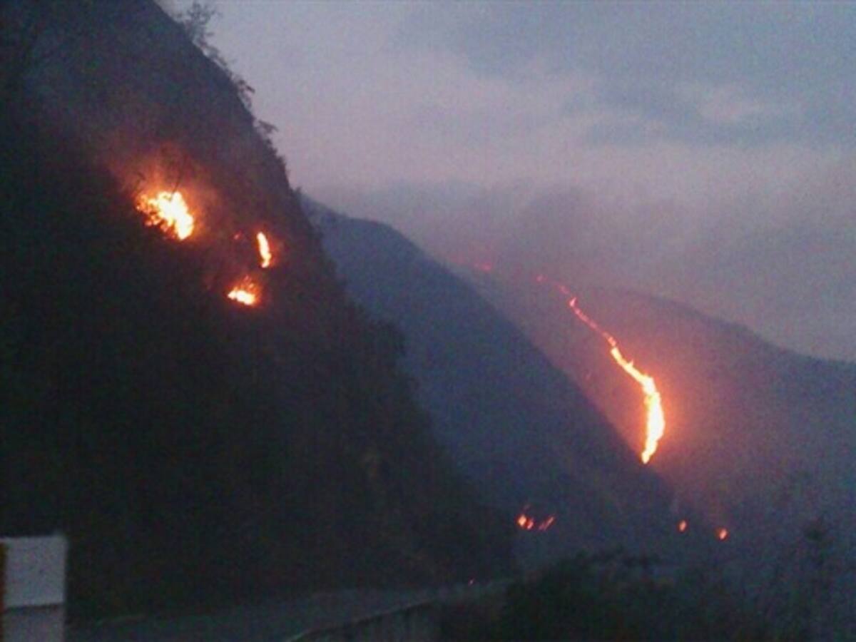 Corantioquia alerta al Valle de Aburrá por incendios forestales