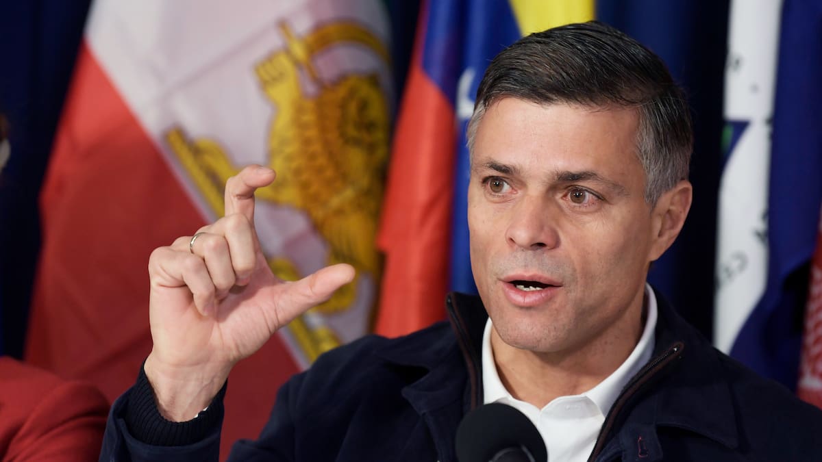 Esperamos contundencia de Colombia a favor de la democracia: Leopoldo López