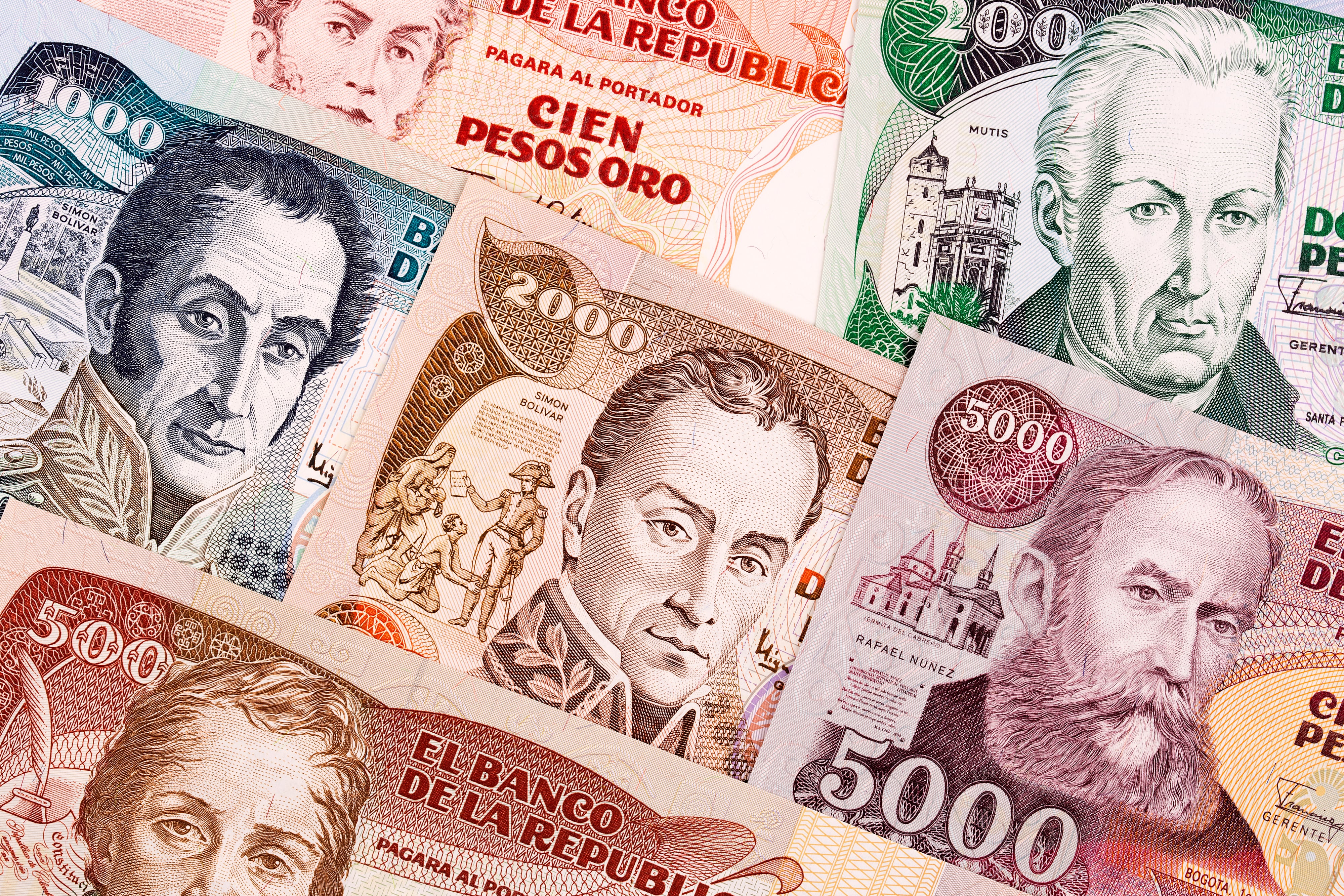 Billetes antiguos Colombia, imagen de referencia (Getty Images).