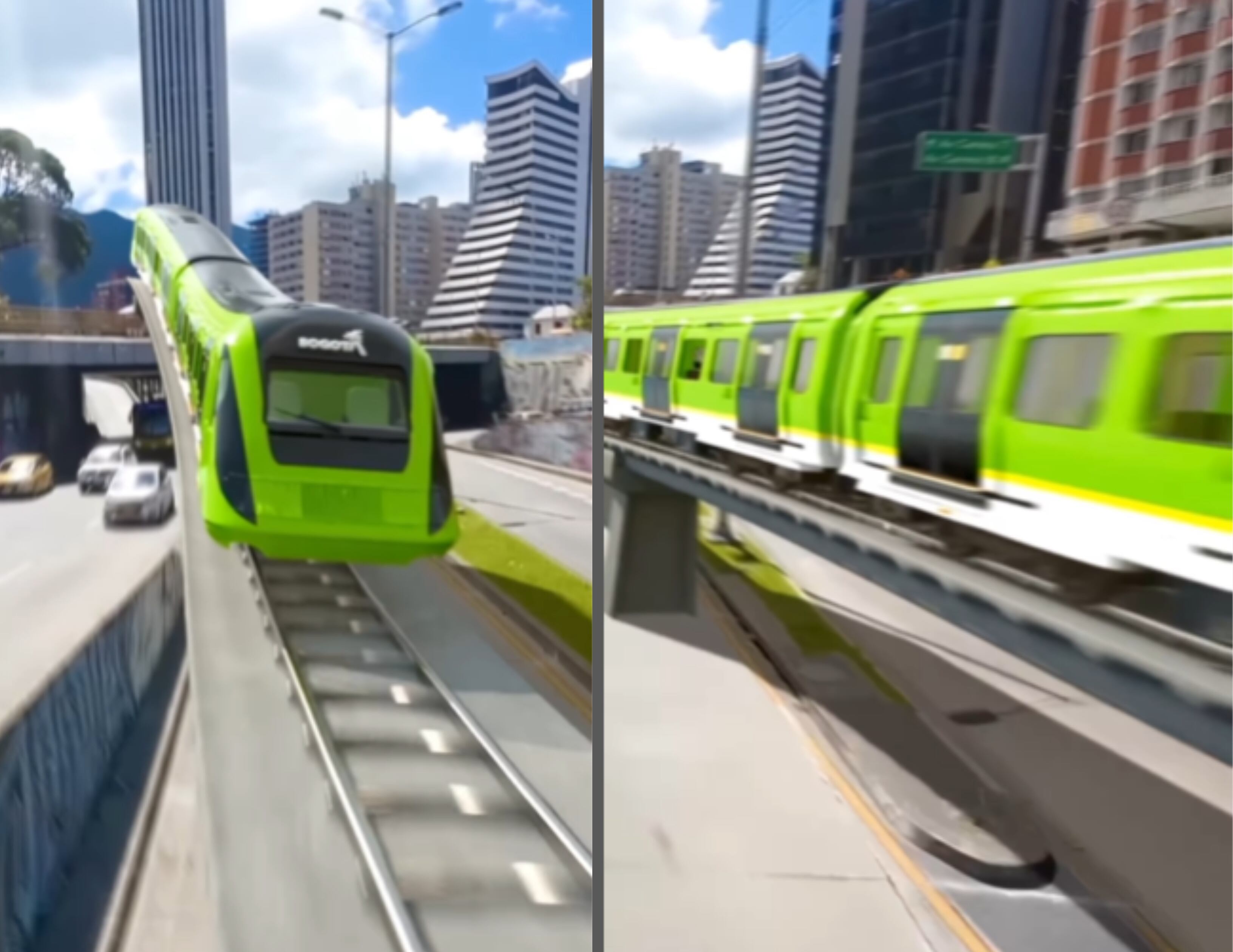 Metro de Bogotá - Imágenes cortesía @mateus.vfx
