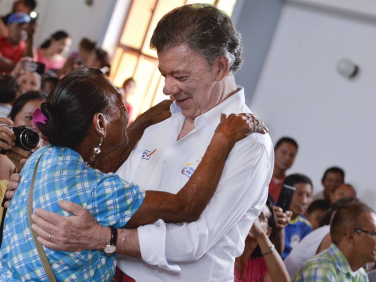 Santos invitó a la reconciliación para facilitar la llegada de la paz