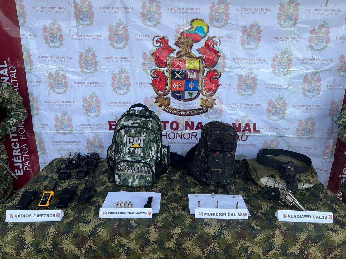 En la Sierra, el Ejército confisca material de guerra durante enfrentamiento con las ACSN