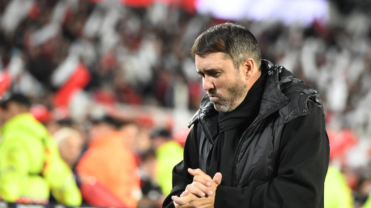Eduardo Coudet tras su renuncia de River: “Era un partido para golear tranquilamente a Santa Fe”