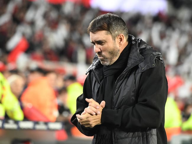 Eduardo Coudet, director técnico saliente de River Plate. (Photo by Federico Peretti/NurPhoto via Getty Images)
