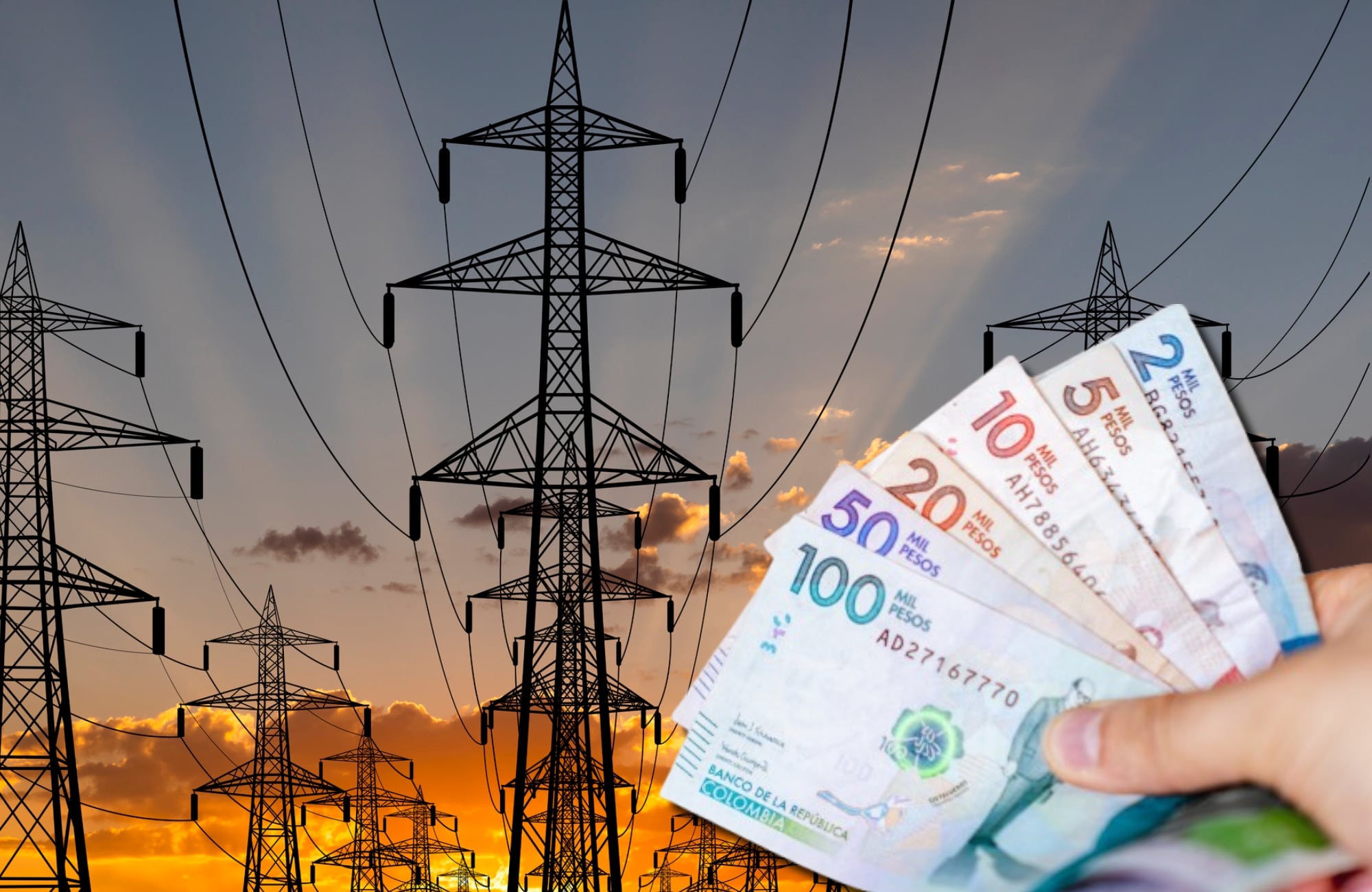 Imagen de referencia de generadora de energía y dinero. Fotos: Getty Images