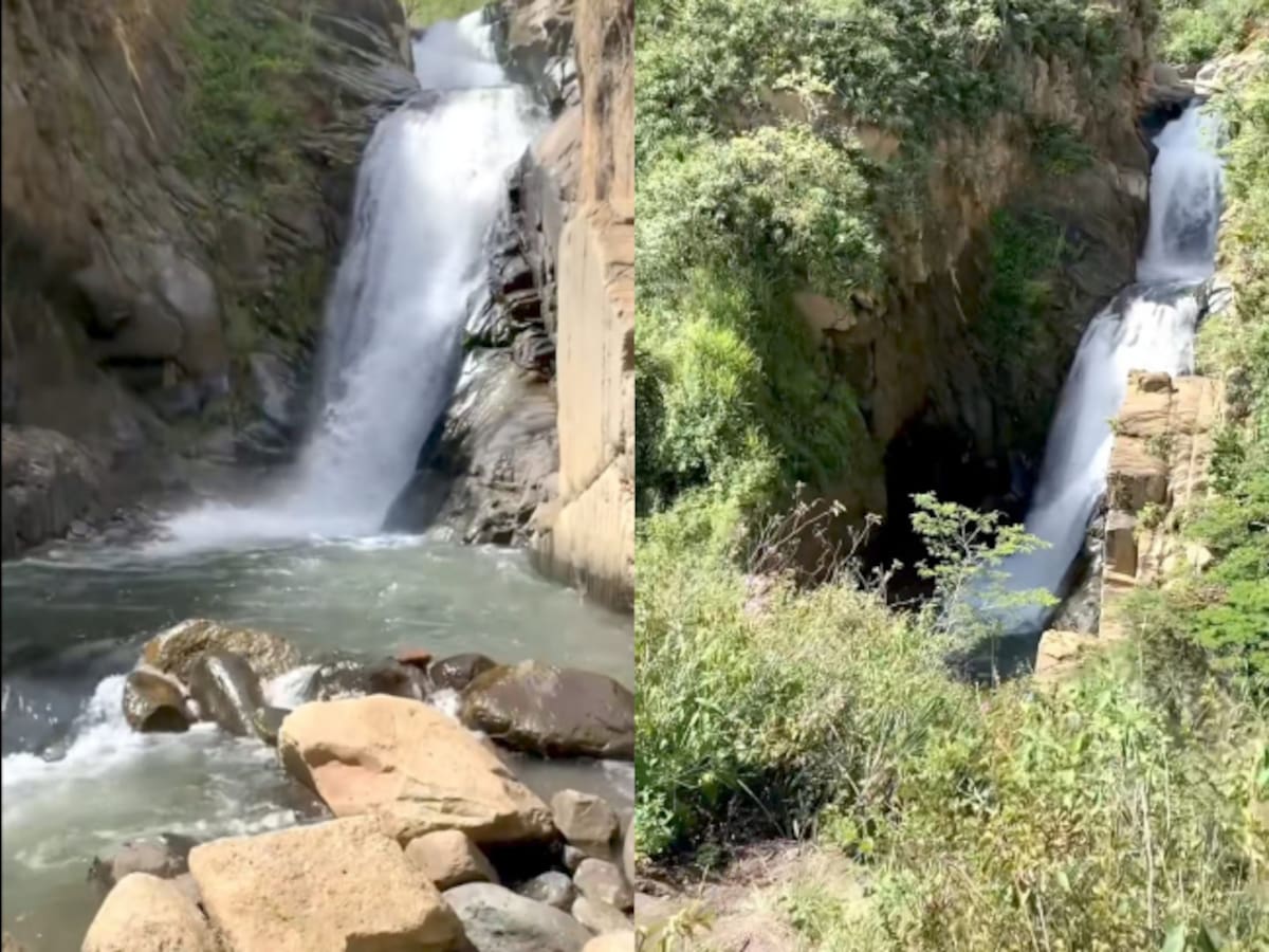 A solo 40 min de Pasto queda la cascada El Salado: Así se llega a este paraíso único