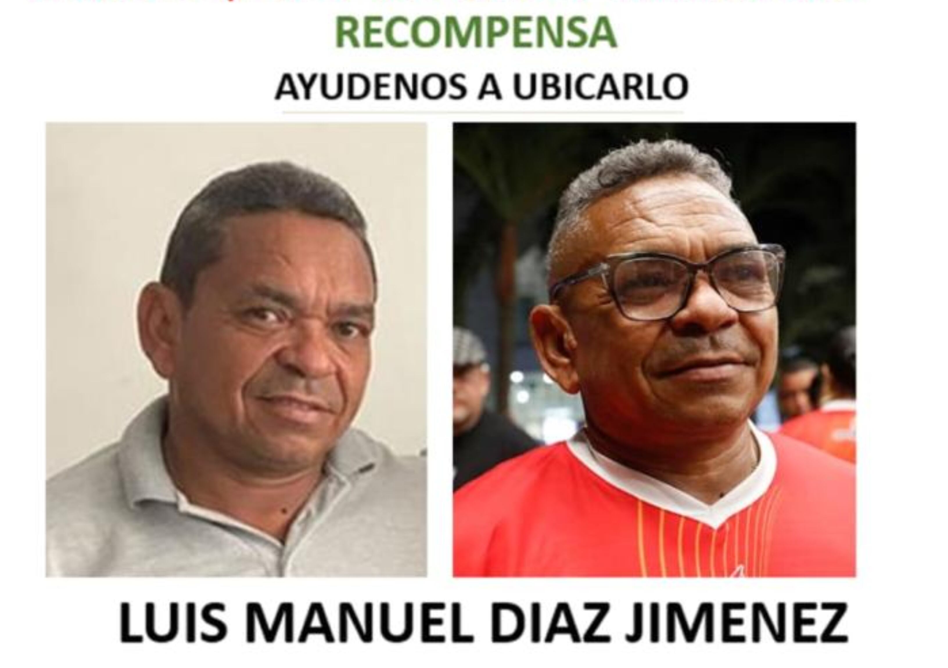 Luis Manuel Díaz, padre del futbolista de la Selección, Luis Díaz | Foto: Policía Nacional