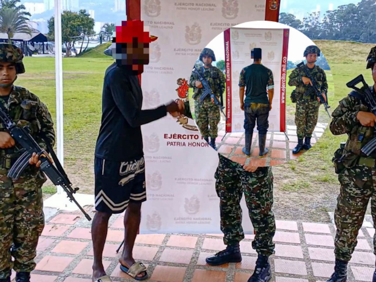 Las autoridades liberaron a un hombre y el sometimiento de un guerrillero del frente 18 en Ituango