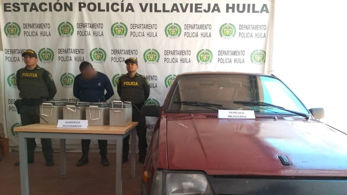 Capturado hombre que hurtaba paneles solares en el desierto de la Tatacoa