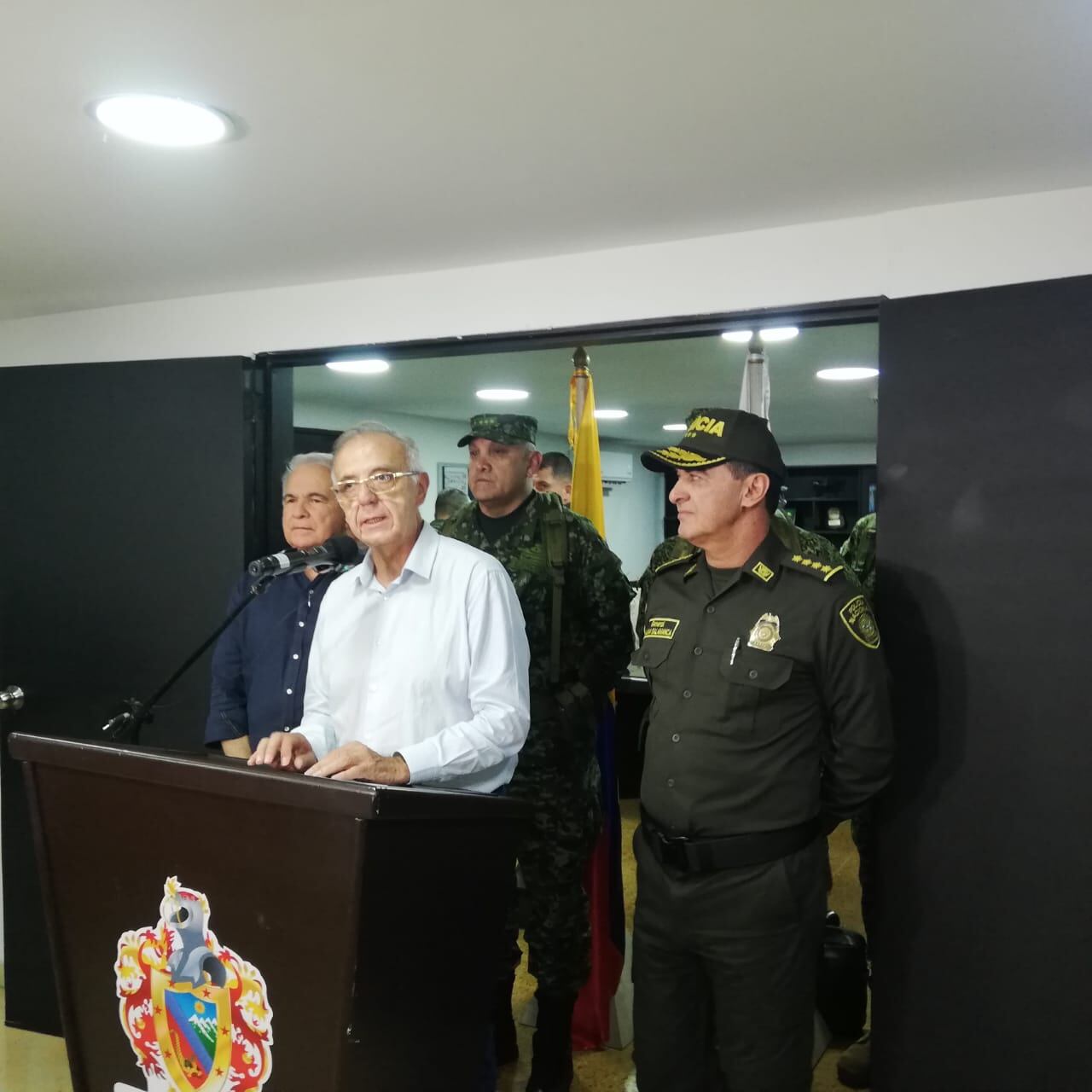 En colaboración con el sector privado del departamento, se ha suscrito un pacto para facilitar la lucha contra la extorsión.