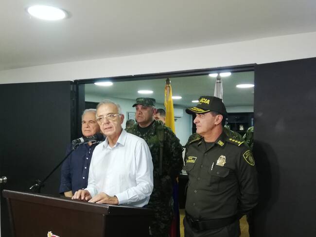 En colaboración con el sector privado del departamento, se ha suscrito un pacto para facilitar la lucha contra la extorsión.