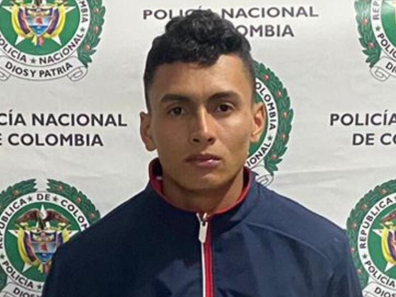 Hildebrando Arboleda García- recapturado luego de que se fugara de la cárcel el 05 de octubre de 2024- foto el día de la primera captura