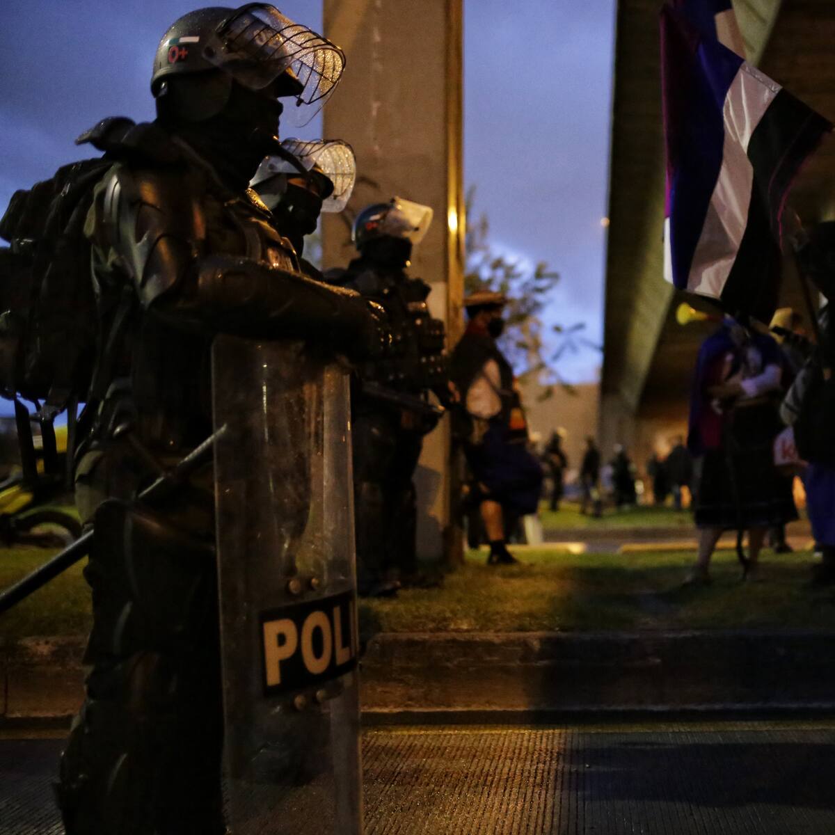 Pacto Histórico radicó reforma policial para prohibir uso de armas durante protestas