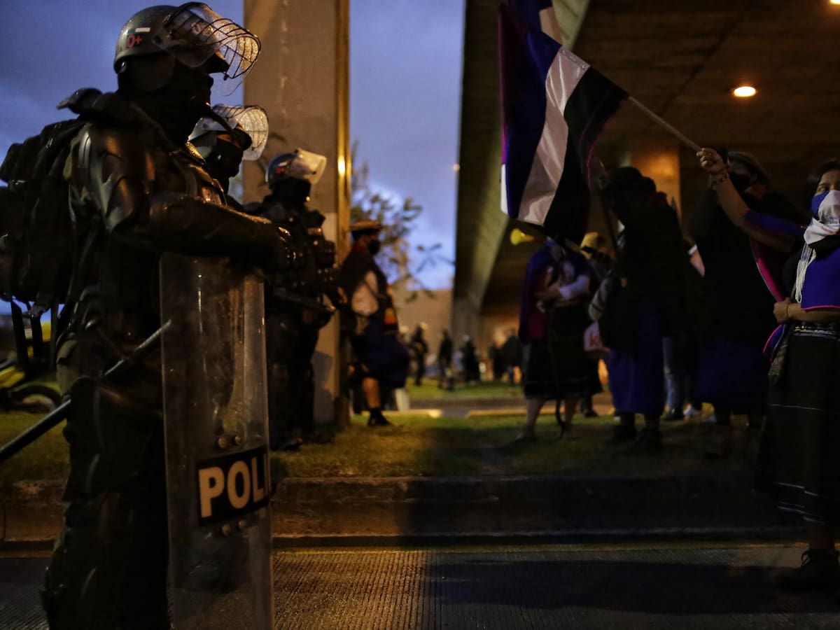 Pacto Histórico radicó reforma policial para prohibir uso de armas durante protestas