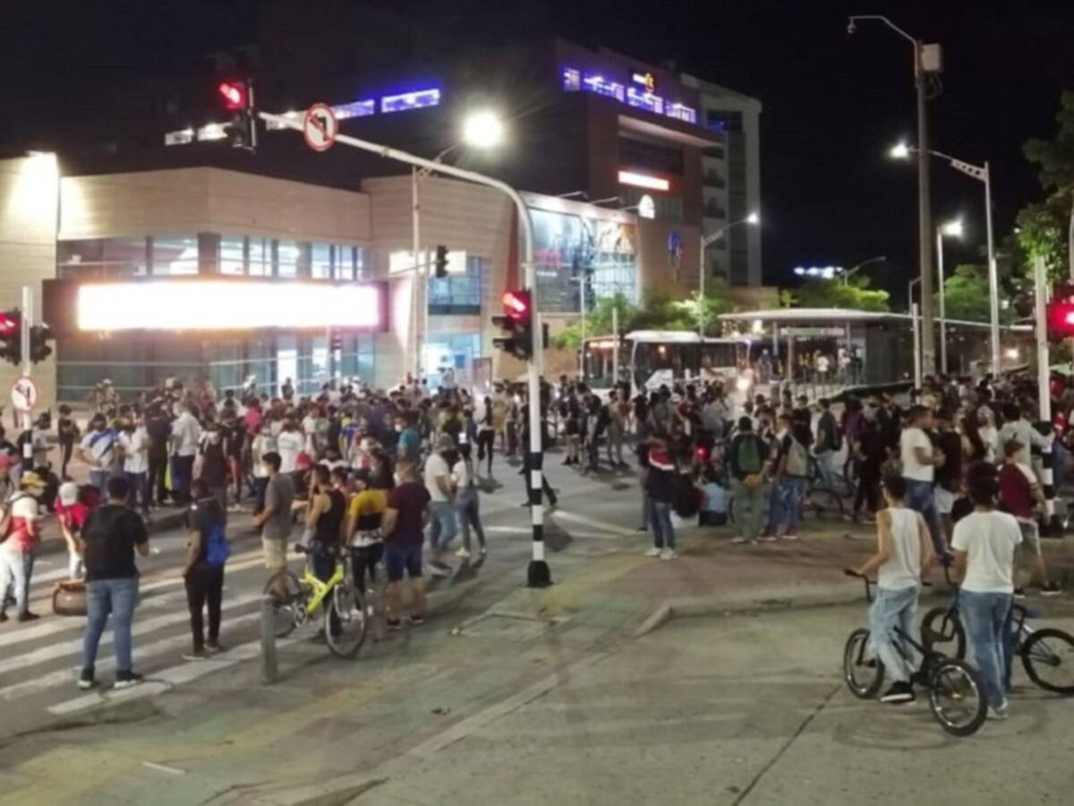 En Barranquilla se sumaron a protestas por muerte de abogado en Bogotá