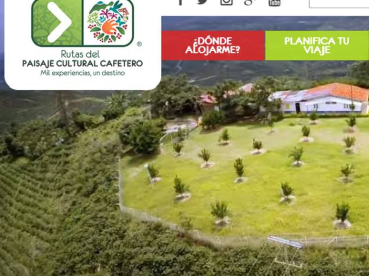 Todos los atractivos turísticos del Eje Cafetero están en un plataforma