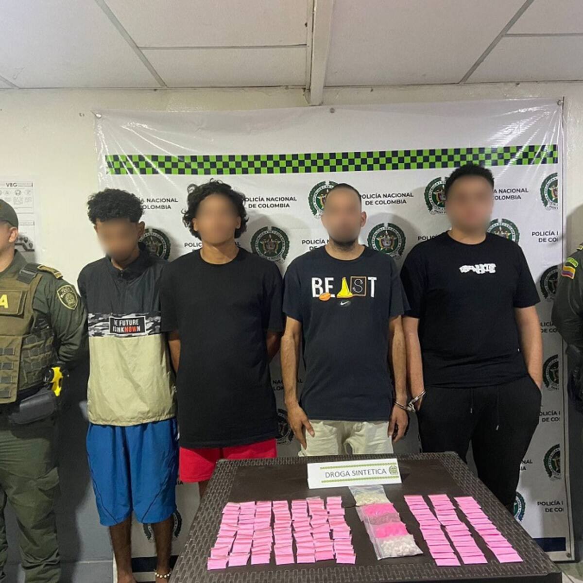 Desarticulada banda que vendía drogas sintéticas a domicilio en Cartagena