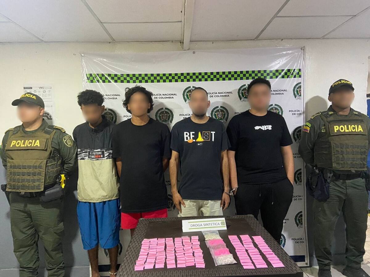 Desarticulada banda que vendía drogas sintéticas a domicilio en Cartagena