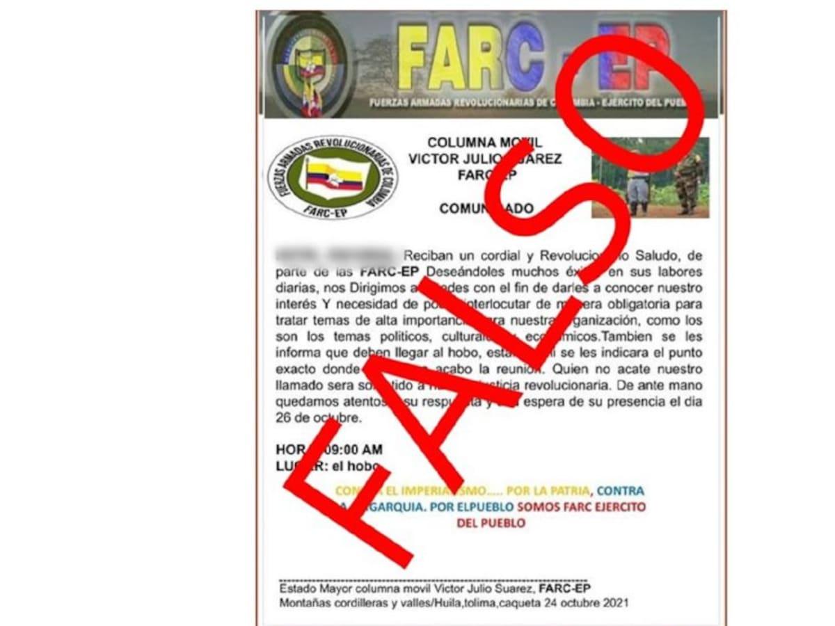 Investigan panfletos amenazantes en el Caquetá