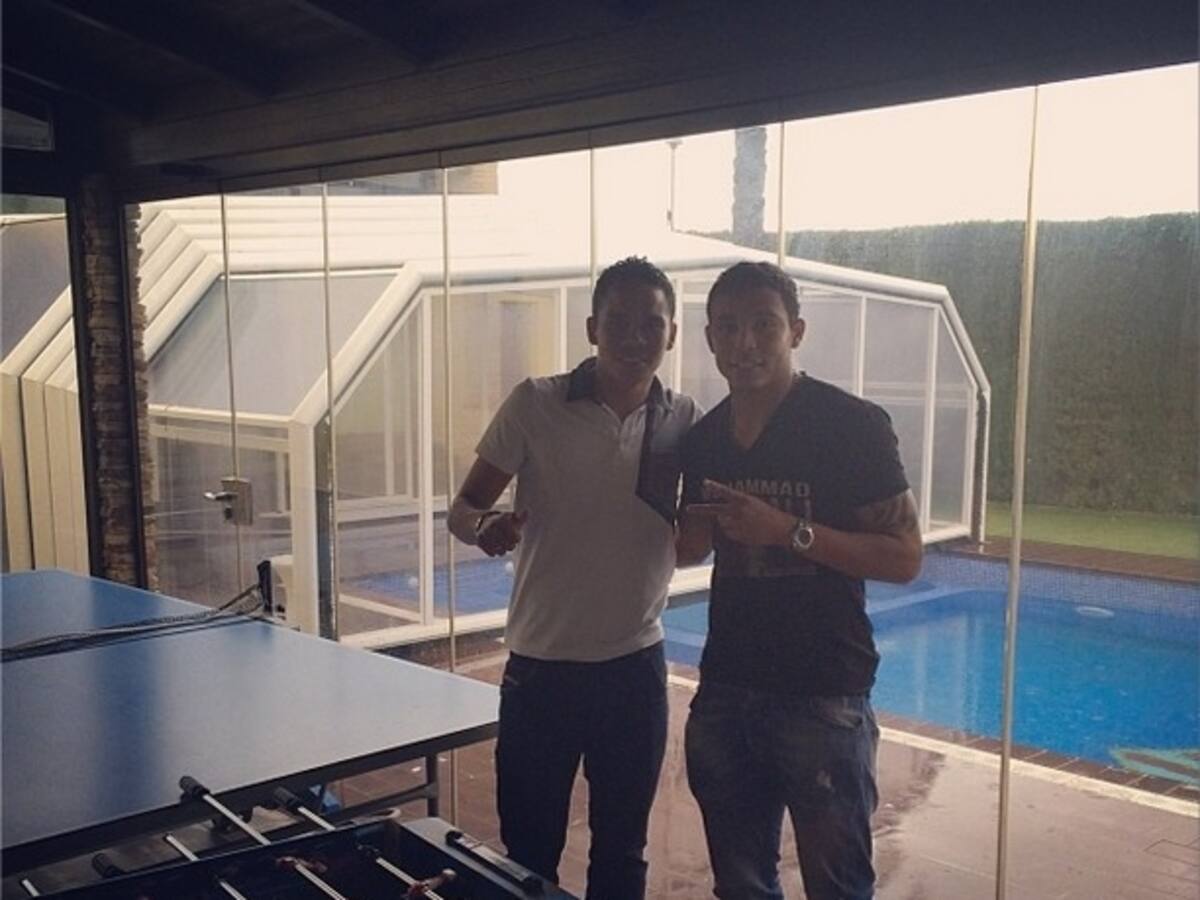Carlos Bacca y Luis Fernando Muriel, goleadores y amigos