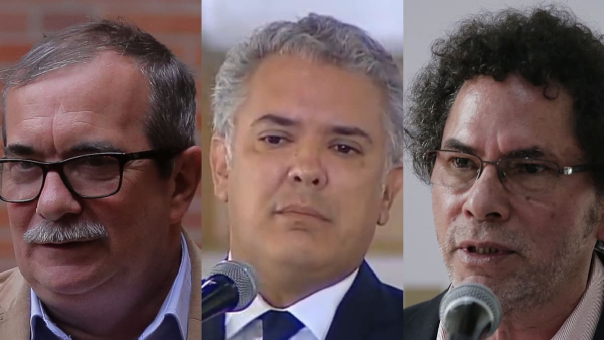 Iván Duque se reunió con Rodrigo Londoño y Pastor Alape