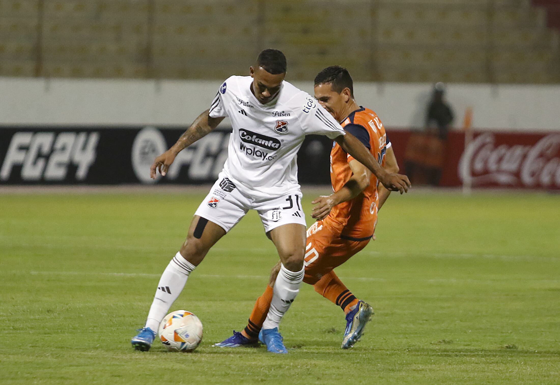 Independiente Medellín venció a César Vallejo. (Photo by Celso Roldan / AFP) (Photo by CELSO ROLDAN/AFP via Getty Images)