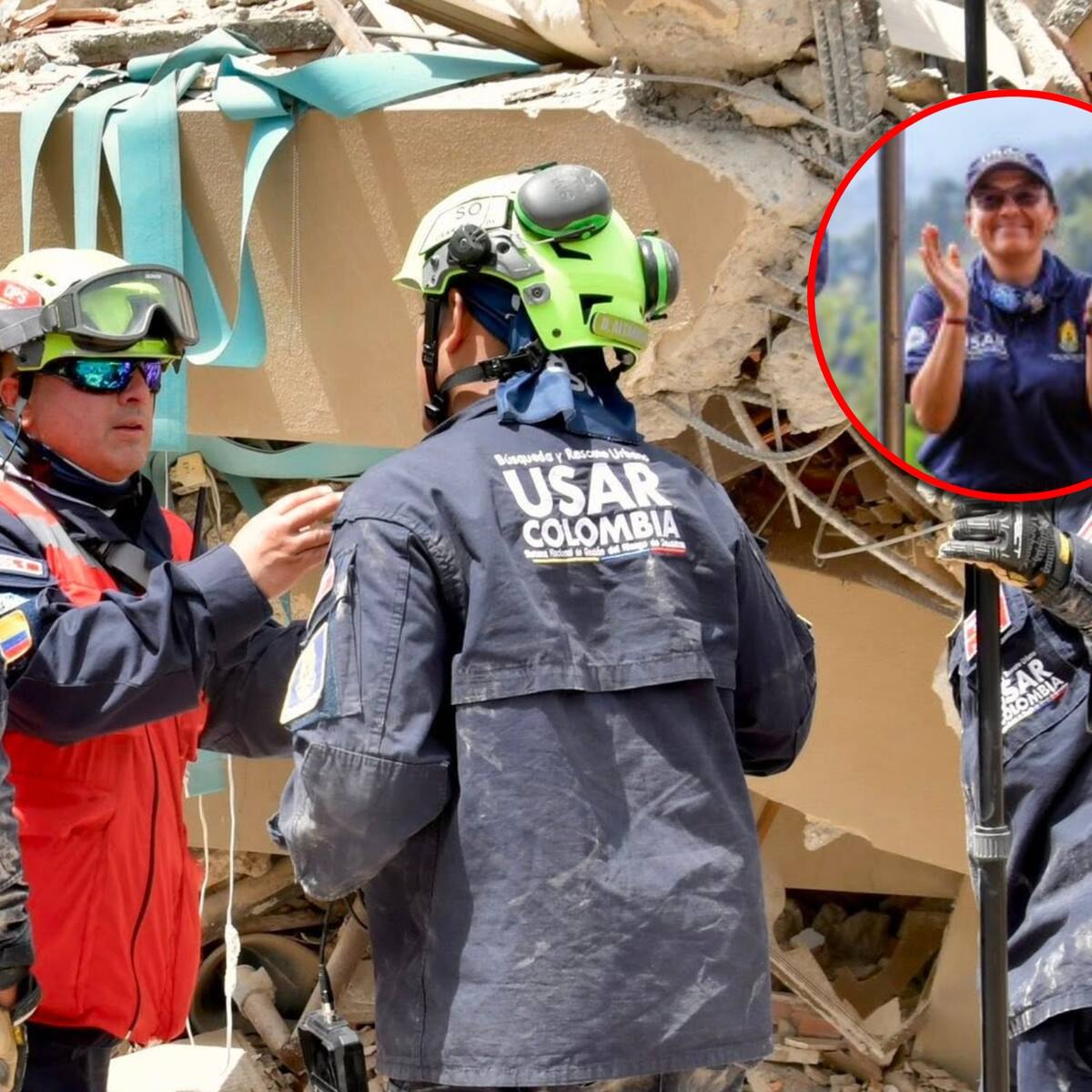 Hemos dormido, en promedio, 2 o 3 horas diarias: líder de USAR COL-1 en Venezuela tras terremotos
