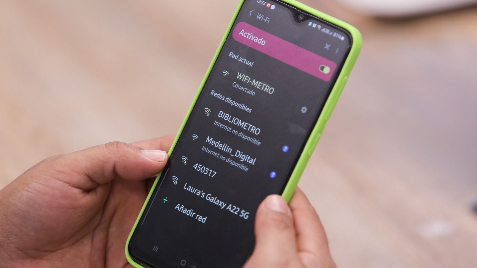Wifi en el Metro. Cortesía: Metro de Medellín.