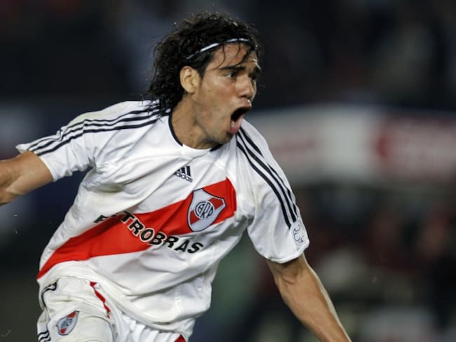 Un día como hoy, pero en 2005, Falcao marcó su primer gol con River Plate