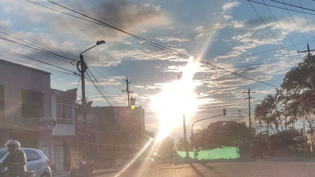 Atardecer en Armenia