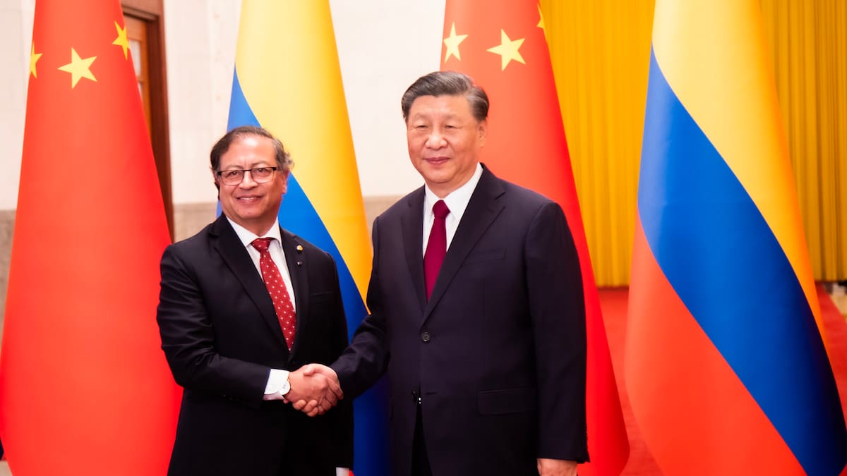 Presidente Petro se reunió con Xi Jinping en el Gran Palacio del Pueblo