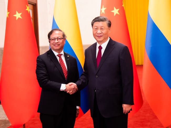 Presidente Petro se reunió con Xi Jinping en el Gran Palacio del Pueblo