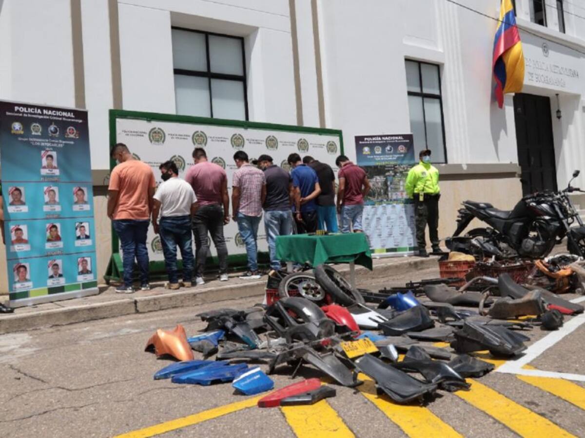 VIDEO: Cayó banda que robaba motocicletas