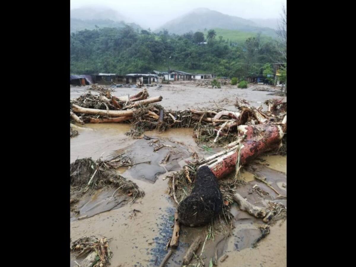 Emergencia por lluvias en Nariño