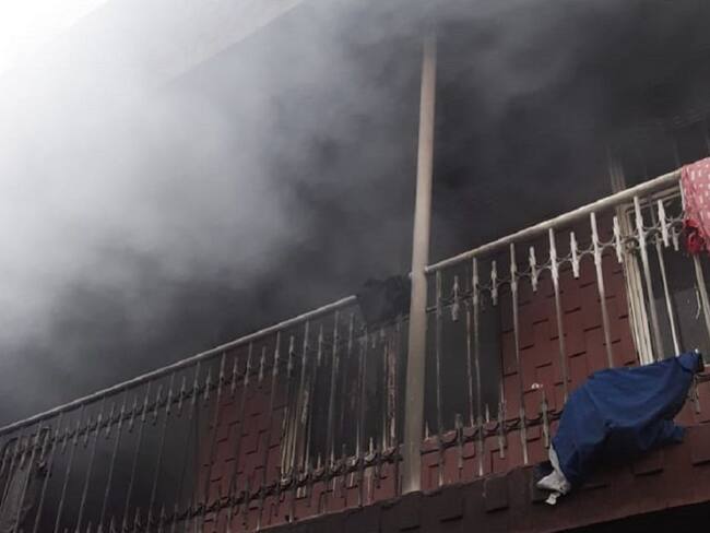 Incendio inquilinato en Cali