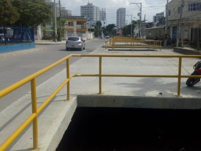 En un barrio de Cartagena temen emergencias por sedimentación de caños