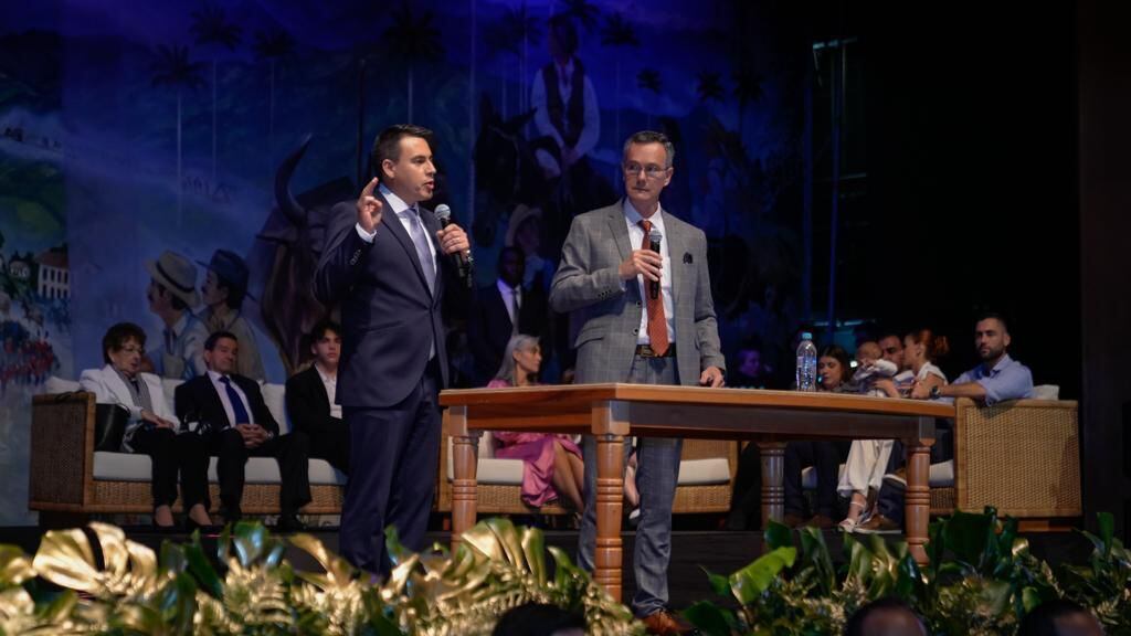 Acto de posesión como Alcalde de Manizales de Jorge Eduardo Rojas